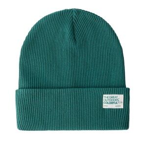 Zara Kids Teal Ribbed Knit Beanie